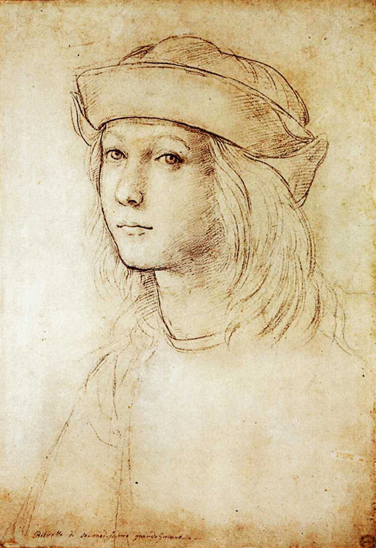   拉斐尔·桑西  Raffaello Santi  ——素描作品 (1)